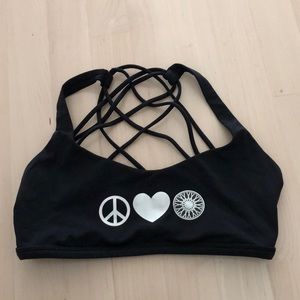 Lululemon for SoulCycle Bra in Black Size 6